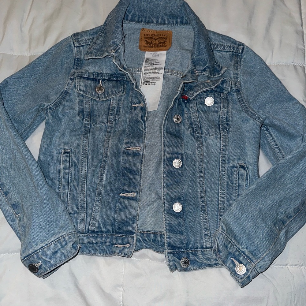 Levi's Girls Blue Denim Jacket Size Small